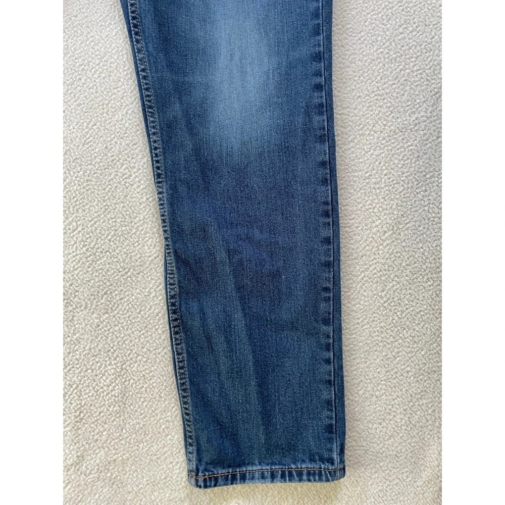 Levi's Men 34x28 511 Slim Fit Jeans Blue Medium Wash Denim Stretch Labeled 34x30